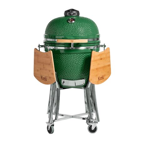 Parrilla BBQ Grill Kadu K23 Green Con Funda
