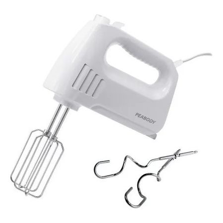 Batidora De Mano Peabody Pe-hma550 300w 4 Velocidades Blanco