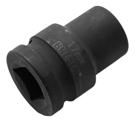 Tubo Hexagonal Bremen Encastre 3/4 Pulgada Alto Impacto Corto 17mm