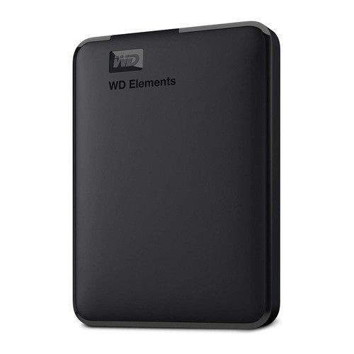 Disco Externo HDD Western Digital Elements 1TB USB 3.0 Negro - Vista 1