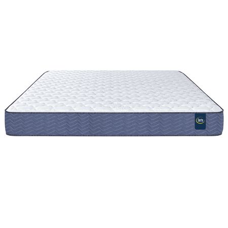 Colchon Serta Indiana King Size 180x200x24 de Resortes Bonnell + Espuma Firme