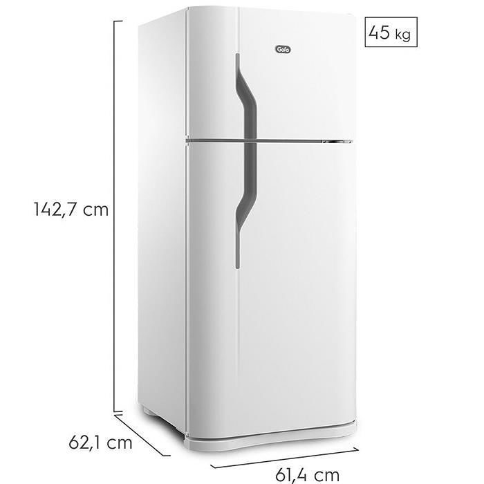 Heladera Gafa 282lts Ciclica blanca HGF358AFB - Vista 2