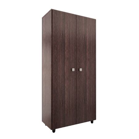 MULTIFUNCION ECO C/PATAS ORLANDI WE 741 PREMIUM - WENGUE, 2 PUERTAS, 3 ESTANTES