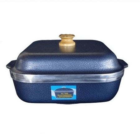 Olla Eterna Fundición Antiadherente Cuadrada 4.50 Litros