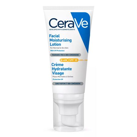 Cerave Locion Hidratante De Rostro Fps 30 Piel Normal y Seca