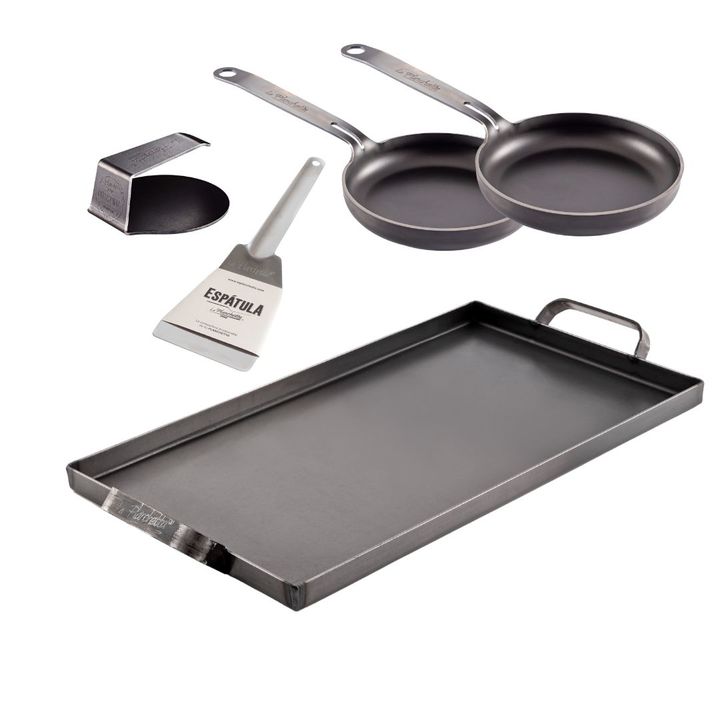 Planchetta 2 Hornallas + 1 Espatula +1 Smasher + 2 Provoleteras (UNA de Regalo) - Vista 1