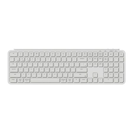Teclado Inalámbrico Keychron B6 Pro 100% Blanco marfil