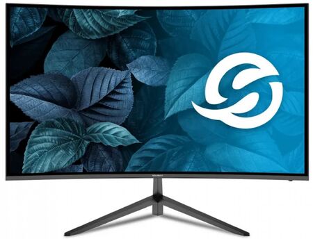 Monitor Solarmax 23.8 100 Hz Frameless Curvo Slim FHD HDMI Vga