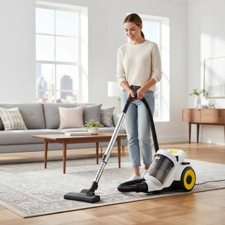 Aspiradora Karcher Vcl 3 Cyclonic 1.5 Litros 1000w Sin Bolsa - Vista 5
