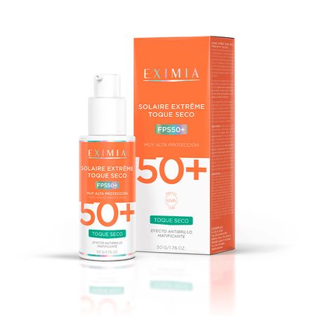Protector Solar Eximia Extreme Toque Seco Sin Color Fps50