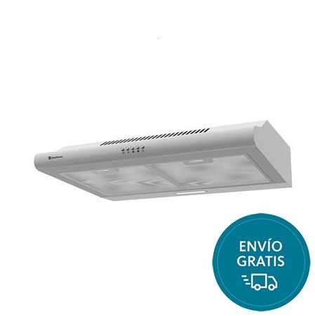 Purificador extractor Steel Home 60cm Blanco 2 motores
