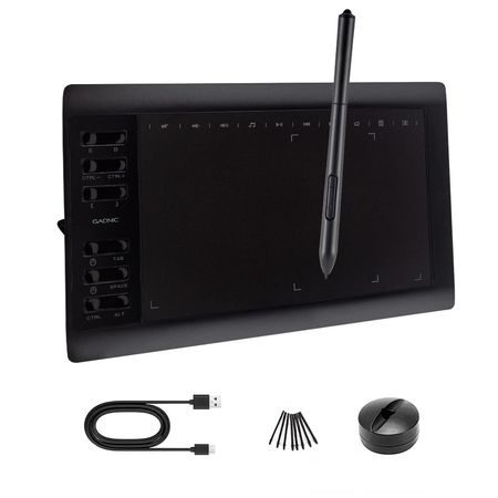 Tableta Gráfica Gadnic TBG123 10 x 6 Con 8192 Niveles De Presión Y 22 Accesos Directos