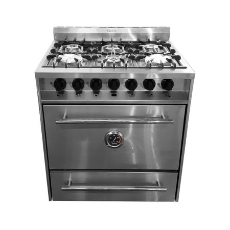 Cocina Industrial Kokken 76CM - 6 hornallas - Cocina a Gas