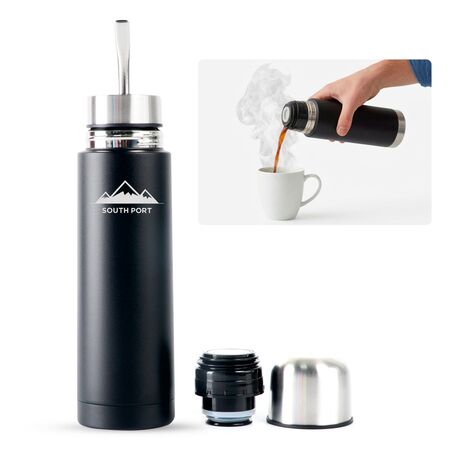 Termo Mate Southport by Gadnic Auto Mate 500ml Acero Inoxidable Doble Tapa