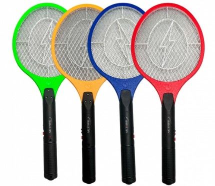 RAQUETA MATA MOSQUITOS RECARGABLE USB NETMAK (NM-RACKET)