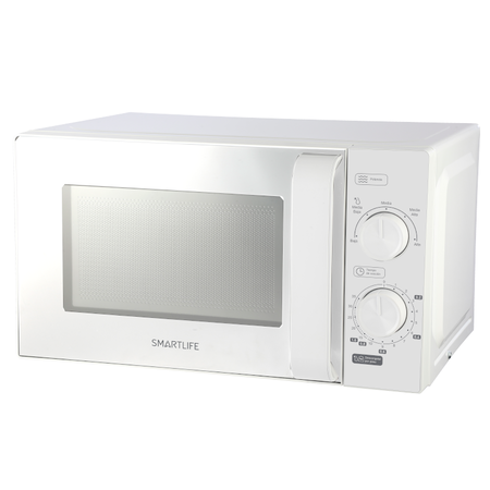 Microondas Smartlife MWO20MMW  Mecanico Blanco 20L