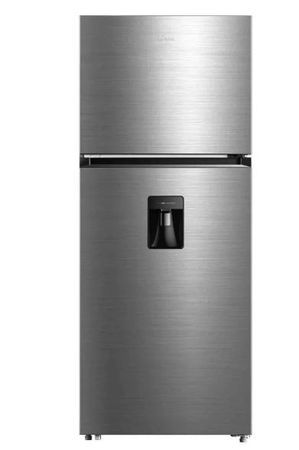Heladera No Frost Inverter  412l Con Dispenser Mdrt580mte46adw Inox Midea