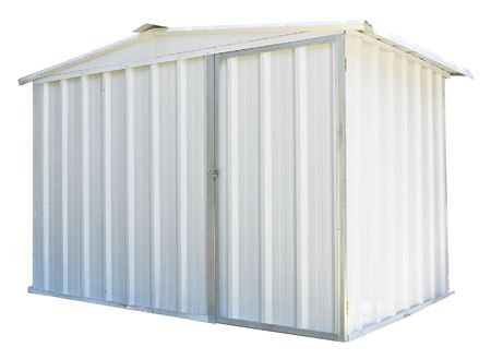 Armario Deposito  Galpon de jardin  Casi 3x2x2 Blanco DON ACERO 