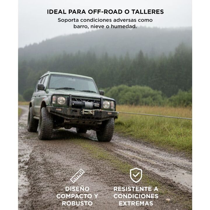 Aparejo Eléctrico Gadnic AP122000LB Portátil Remolque 900kg 10m - Vista 4