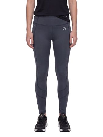 Calza Topper Mujer Training Gris
