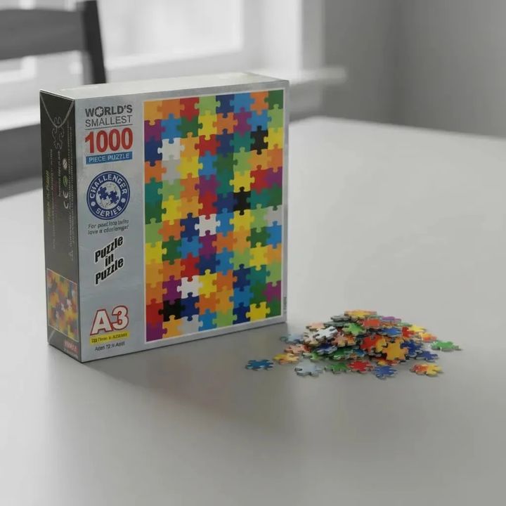 Rompecabezas Tomax Puzzle 1000 Piezas Desafío Adultos - Vista 4