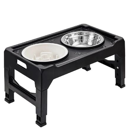 Comedero Para Mascotas Altura Regulable Plato Come Lento Proline ALIPR139