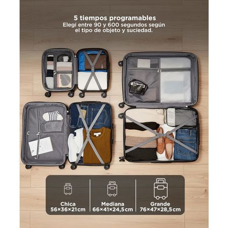 Set De Valijas Gadnic Maletas Alta Calidad x3