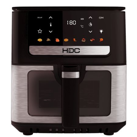 Freidora Sin Aceite HDC SH65SB de Aire 6.5Lts 1700Watts Digital