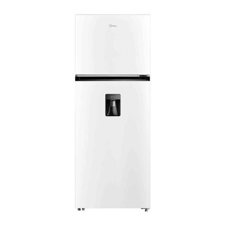 Heladera Midea No Frost Inverter Top Mount 412L Blanca con Dispenser MDRT580MTE01ADW