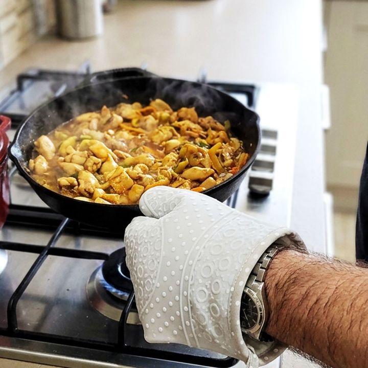 Guante De Silicona Manopla De Cocina Para Horno - Cool Bazar - Vista 5