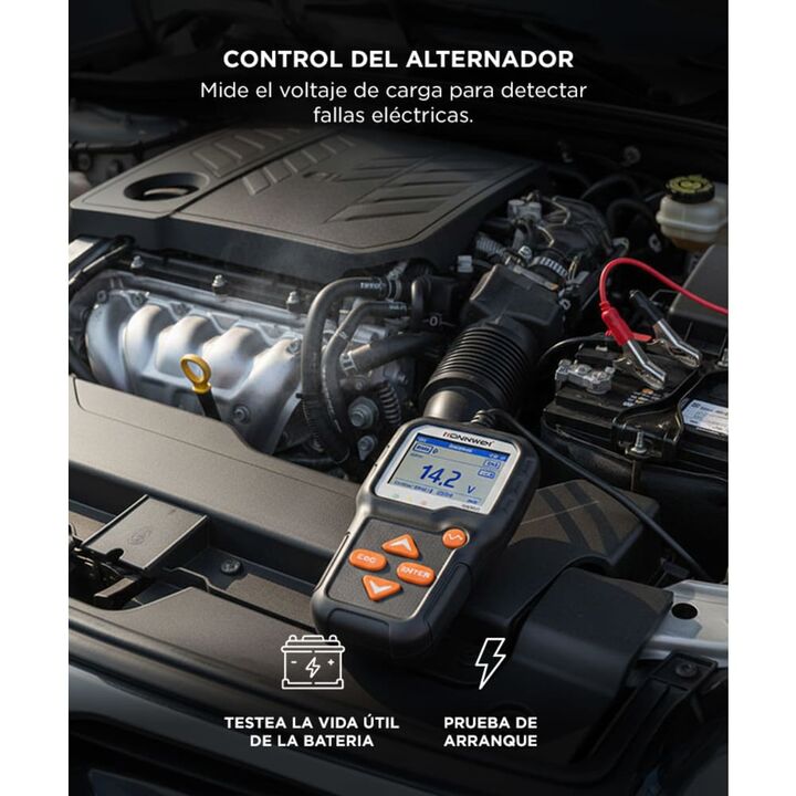 Tester Konnwei Arranque Probador de Baterías KW650 - Vista 5