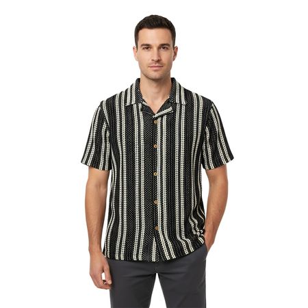 CAMISA VERSALLES NEGRA