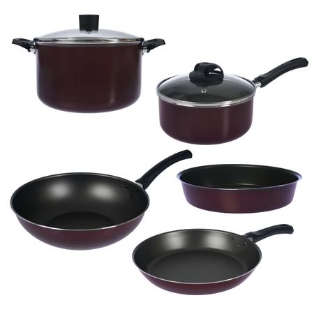 Bateria de Cocina Olla Cacerola Sarten Wok Aston Bordo 