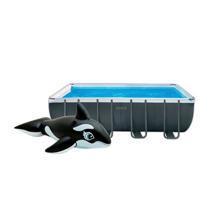 Combo Pileta Estructural Intex 17203L 549x274x132 + Flotador Ballena