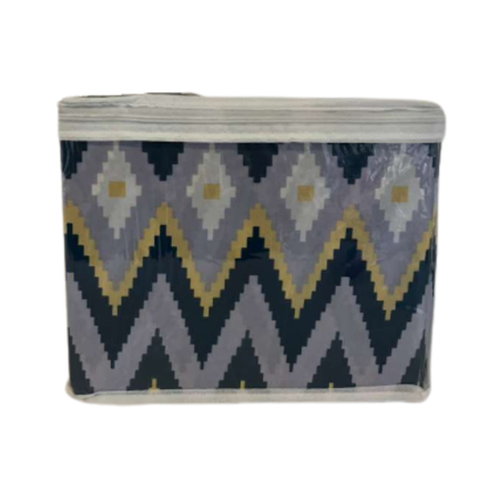 Juego de sabanas estampado 1 plaza y media 190x90x20