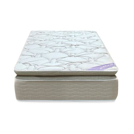 Colchon Inducol Pocket Extra Comfort 1 Plaza 80x190cm de Resortes con Pillow Top