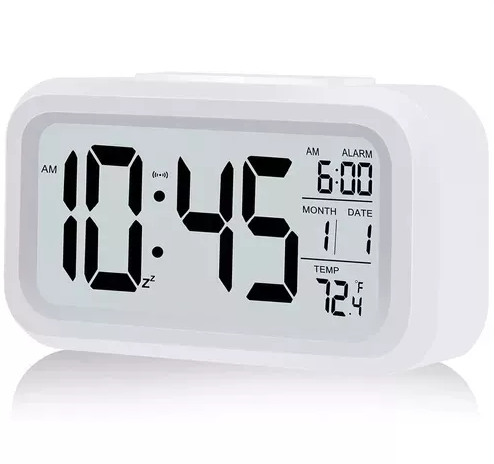 Reloj Despertador Digital con Snooze- Temperatura - Vista 1