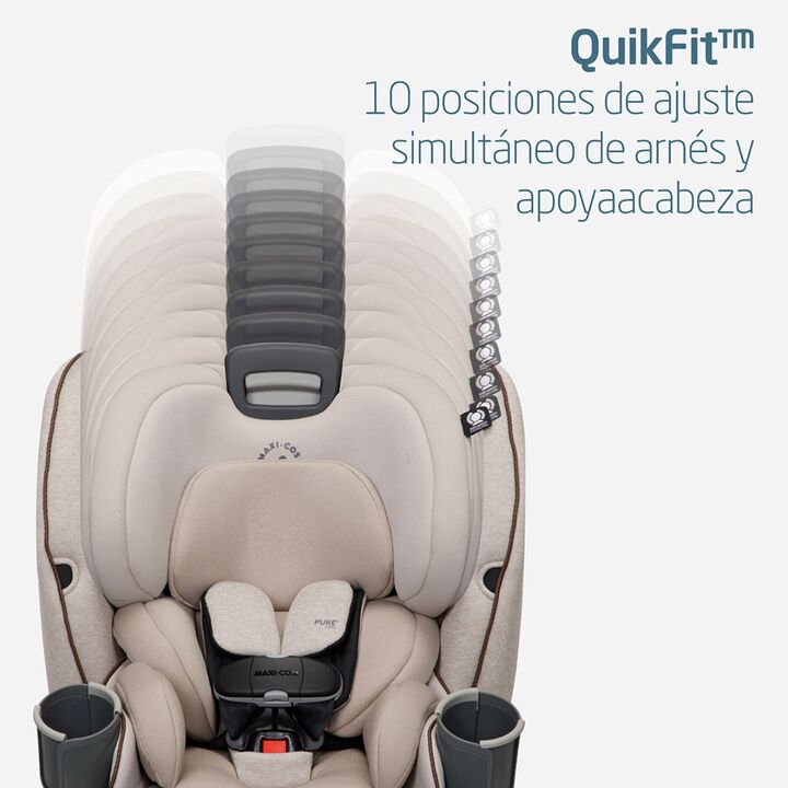 Butaca de seguridad 360° Maxi Cosi Emme Desert Wonder - Vista 9