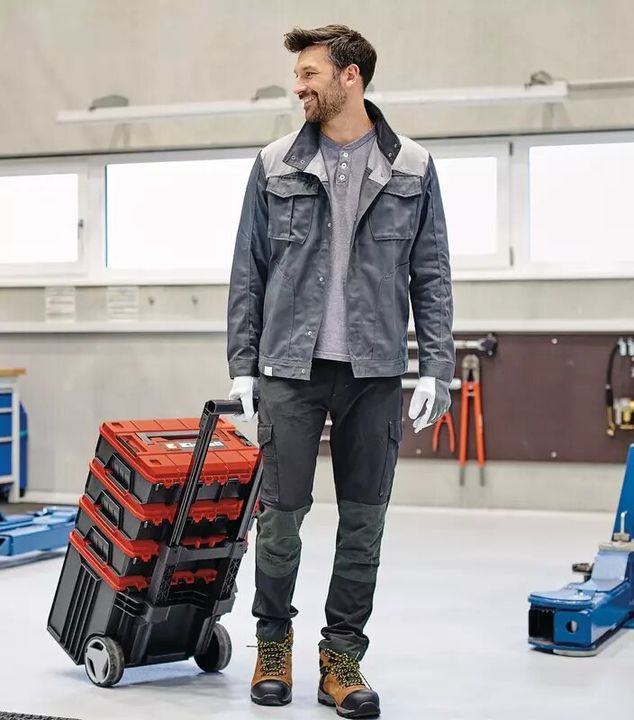 Einhell Maletin de sistema E-Case L con ruedas - Vista 2
