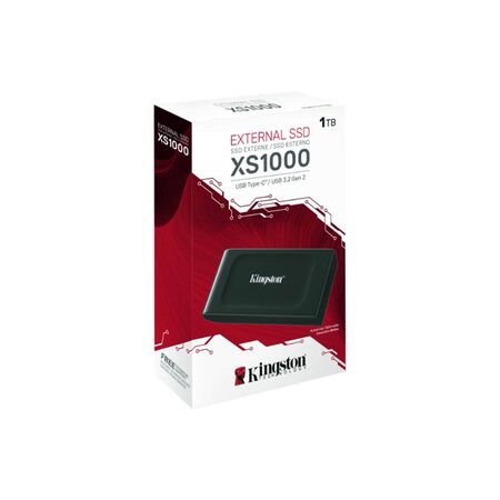 Disco Solido Externo SSD 1TB Kingston XS1000 Negro