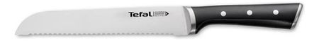 Cuchillo Para Pan Tefal Ice Force 20cm Negro