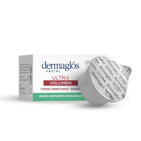 Dermaglos Facial Crema De noche Ultra Volumen Repuesto 50gr