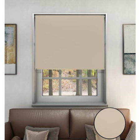CORTINA ROLLER BLACK OUT - BEIGE 150 X 220