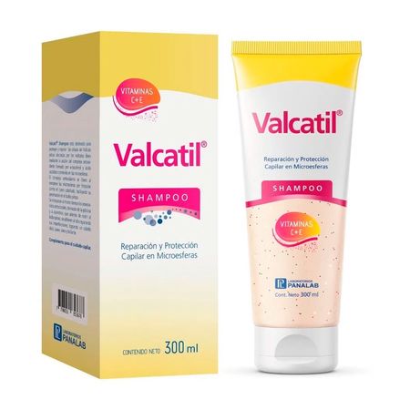 Shampoo Valcatil Anticaida Reparador Cuero Cabelludo 300 Ml