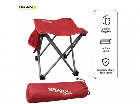 Banquito Banco Branx Camping Plegable Portatil Banqueta