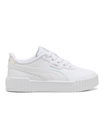 Zapatillas Puma Carina 3.0 Holo 2.0 Sportstyle Kids Niños Moda Blanco
