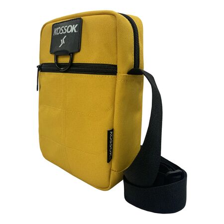 Morral Kossok Trento Portatablet Resistente Y Reforzado Mostaza