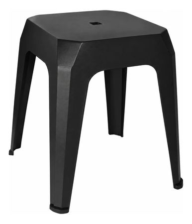Banqueta Negra Reforzada (LUK-0072)