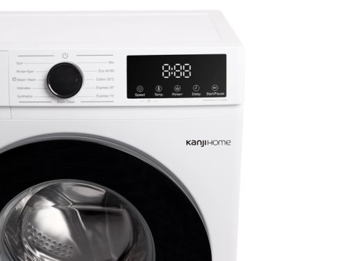 Lavarropas KANJI Carga Frontal Slim 8Kg WMCFWT8K INVERTER - Vista 3