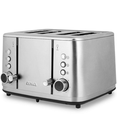 Tostadora Atma Digital Acero Inox. 4 Panes To9000Ip
